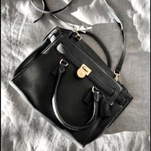 Michael Kors Black Leather Purse